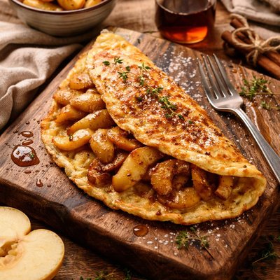 Image of Sauted Apple Omelet