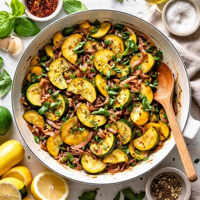 Image of Sauted Squash and Onions