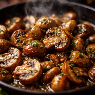 Image of Sauteed Ale Mushrooms
