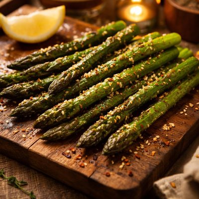 Image of Sauteed Asparagus with Sesame Seeds