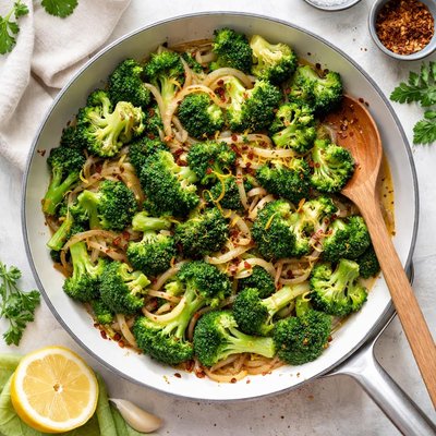 Image of Sauteed Broccoli and Onions