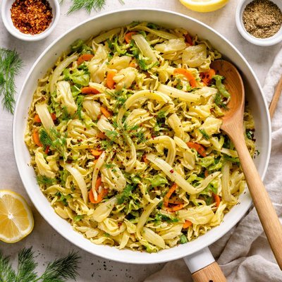 Image of Sauteed Cabbage with Fennel