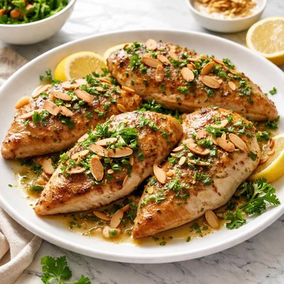 Image of Sauteed Chicken Breasts with Almonds