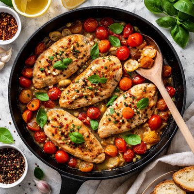 Image of Sauteed Chicken with Tomatoes