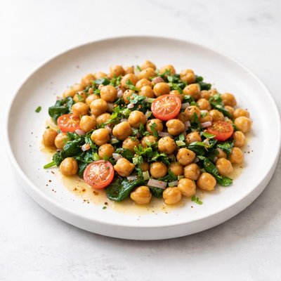 Image of Sauteed Chickpeas Garbanzos