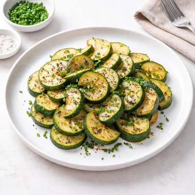 Image of Sauteed Courgettes with Chives