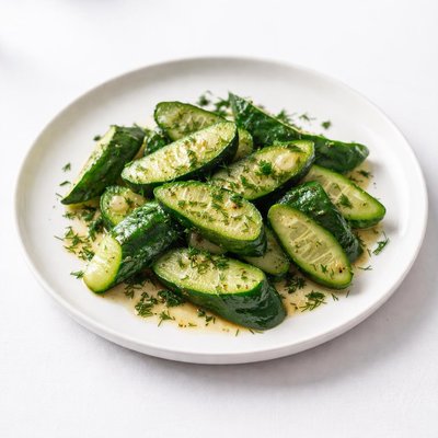 Image of Sauteed Cucumber with Herbs