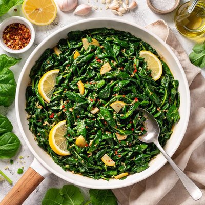 Image of Whole30 Sauteed Spinach