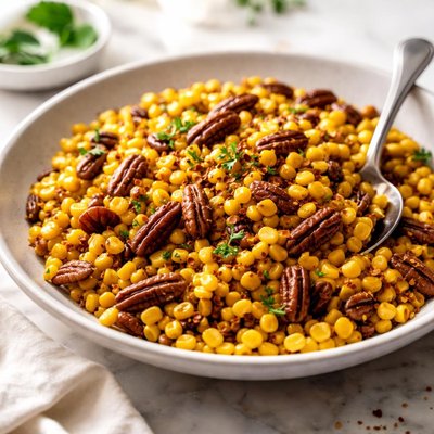 Image of Sauteed Yellow Corn and Pecans
