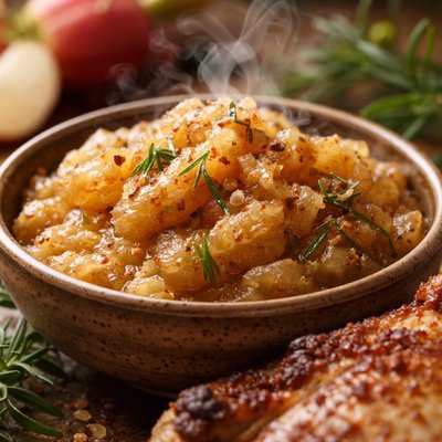 Image of Savory Applesauce Accompaniment to Pork Chops