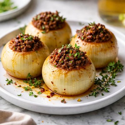 Image of Cebolla al Horno Baja en Grasa y Sabrosa