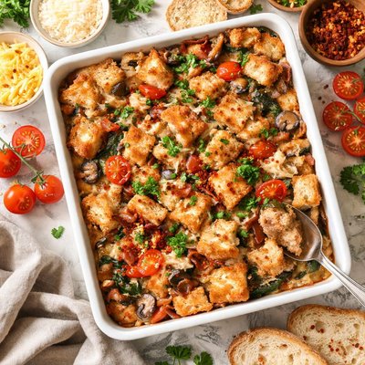 Image of Savory Bread Pudding