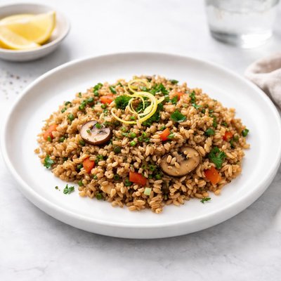 Image of Savory Brown Rice and Barley