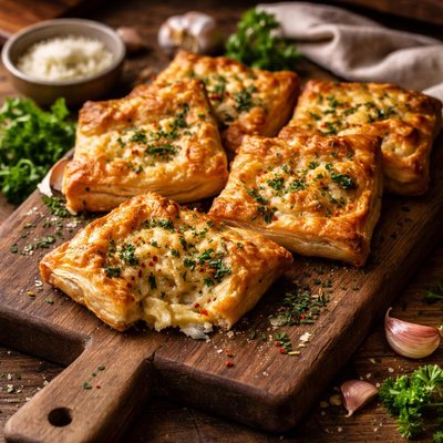 Image of Savory Cheese and Herb Pastry
