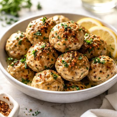 Image of Whole30 Savory Chicken Meatballs
