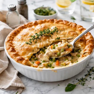Image of Savory Chicken Pot Pie Paula Deen
