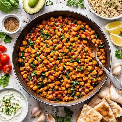 Image of Savory Chickpeas