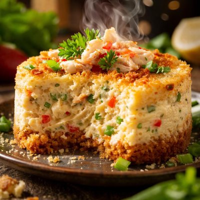 Image of Savory Crab Cheesecake