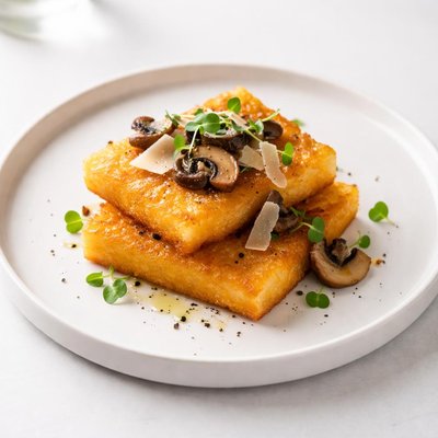 Image of Savory Crispy Polenta