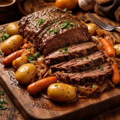Image of Savory Crock Pot Roast