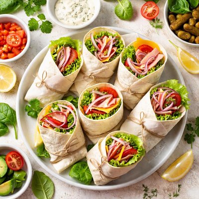 Image of Savory Ham Wraps