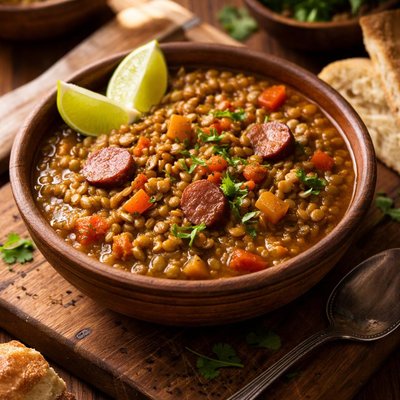 Image of Savory Lentils from Panama