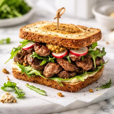 Image of Whole30 Savory Liver Sandwich