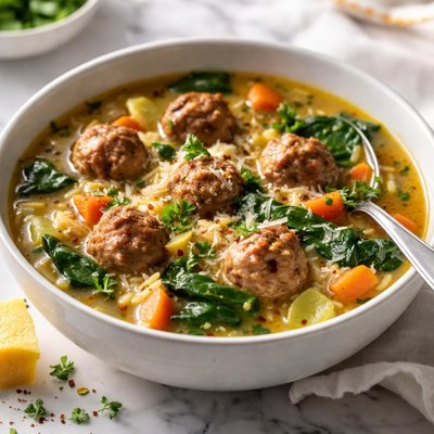 Image of Savory Meatball Soup