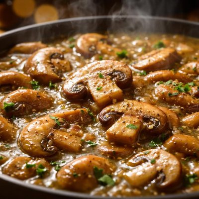 Image of Vegan Savory Mushroom Gravy