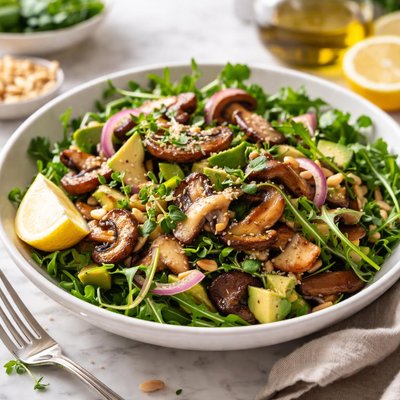 Image of Whole30 Savory Mushroom Salad