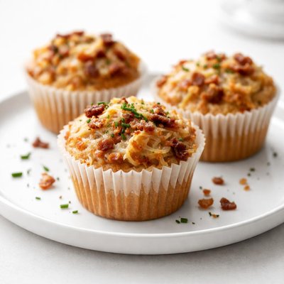 Image of Savory Onion Bacon Cheese Muffins
