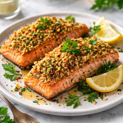 Image of Savory Panko Crusted Salmon