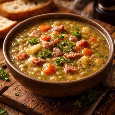 Image of Savory Split Pea Soup