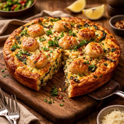 Image of Scallop Frittata