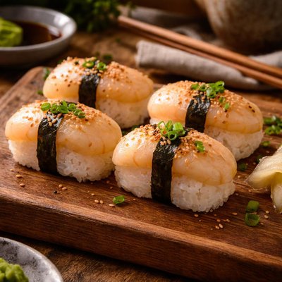 Image of Whole30 Scallop Sushi