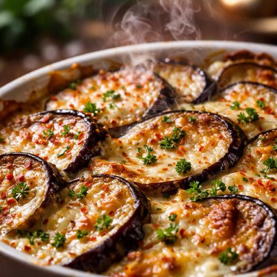Image of Scalloped Aubergine Eggplant