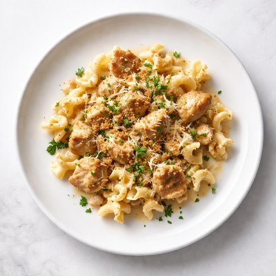 Image of Scalloped Chicken and Pasta