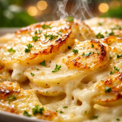 Image of Scalloped Potatoes Alfredo