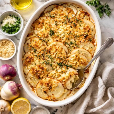 Image of Scalloped Turnips