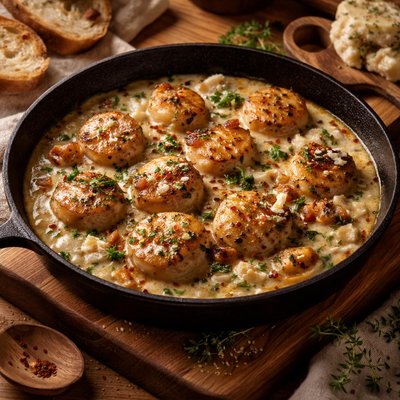 Image of Scallops Gorgonzola