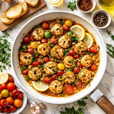 Image of Scallops Provencale
