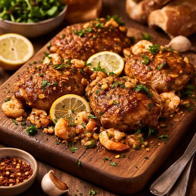 Image of Scampi Style Chicken Thighs