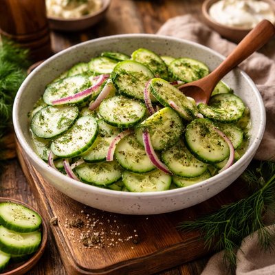 Image of Scandinavian Cucumber Salad