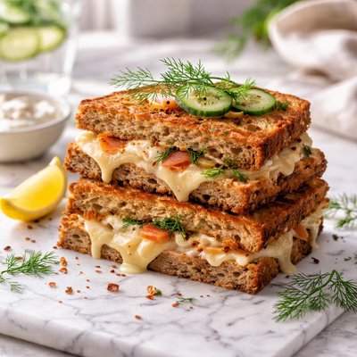 Image of Scandinavian Grilled Cheese Sandwich