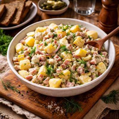 Image of Scandinavian Ham Salad