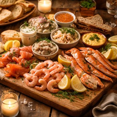 Image of Scandinavian Seafood Platter