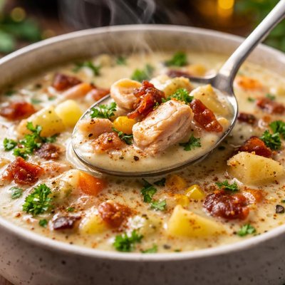 Image of Scarfies Smoked Fish Chowder