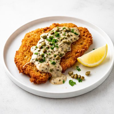 Image of Schnitzel with Anchovy Sauce