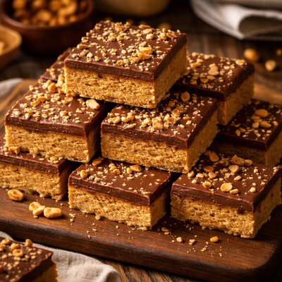 Image of School Cafeteria Peanut Butter Bars