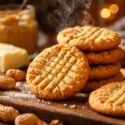 Image of School Days Peanut Butter Cookies 1930s 1940s